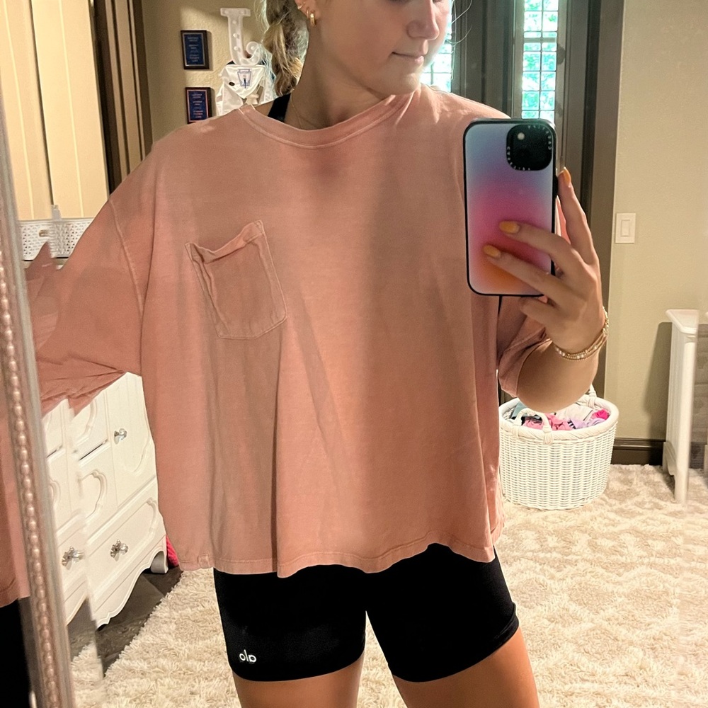 free people oversized t-shirt